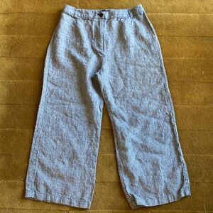 Reformation linen trousers